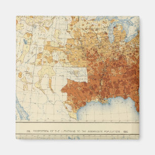 37 Baptists, Lutherans 1890 Magnet