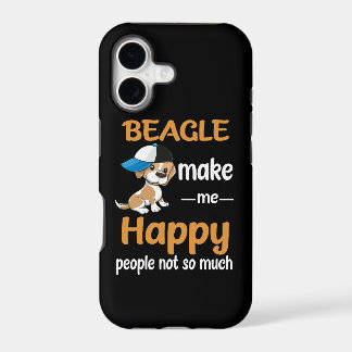 37 Beagle Make Me Happy iPhone 17 Case