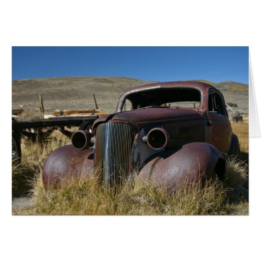 '37 Chevy in Bodie CA - Card (Front Horizontal)