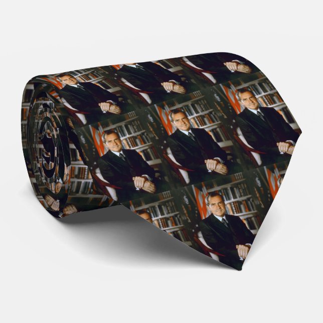 37 Richard Milhous Nixon Neck Tie (Rolled)
