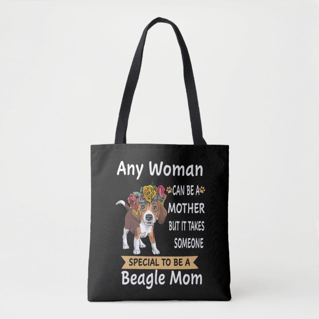 37 Special To Be A Beagle Mom Tote Bag (Front)