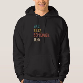 37 Year Old 37th Birthday Epic Since September 19 Hoodie