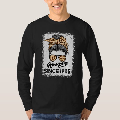 37 Year Old Awesome Since 1985 37th Birthday  For  T_Shirt