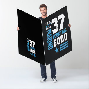 37 Years Old Birthday Gift Card