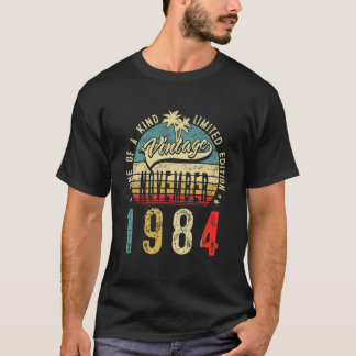 37 Years Old December 1984 Decorations 37Th Birthd T-Shirt