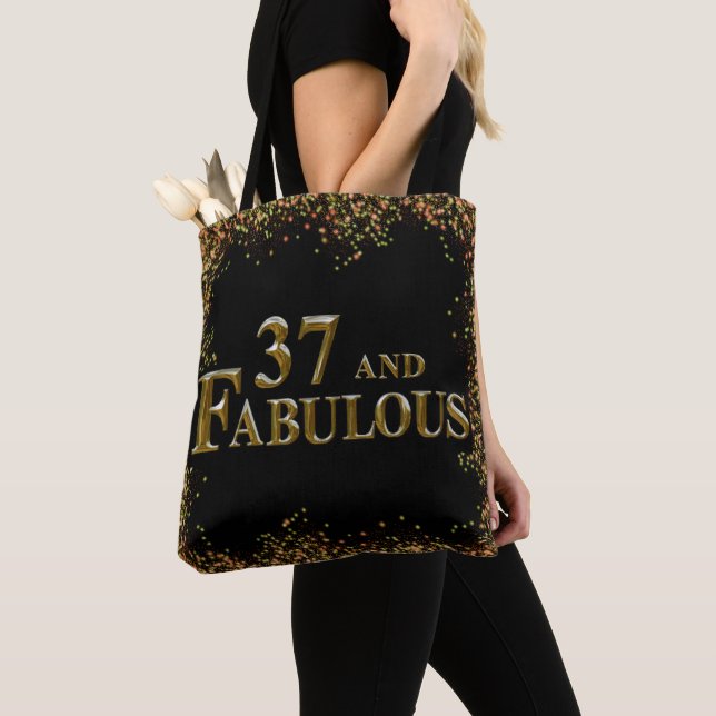 37th  Birthday  Tote Bag (Close Up)