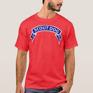 37th Scout Dog Platoon Tab T-Shirt