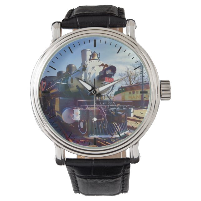 385 Steam Locomotive Watch (Front)