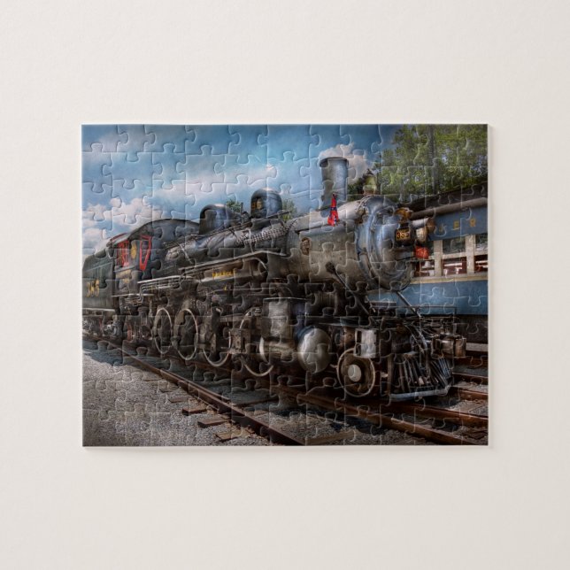 385 - Train - Steam - 385 Fully restored Jigsaw Puzzle (Horizontal)