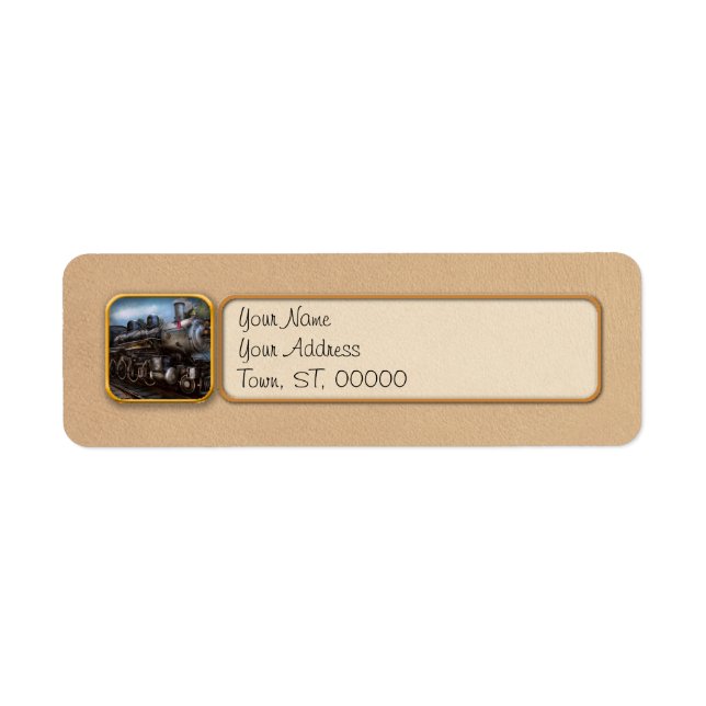 385 - Train - Steam - 385 Fully restored Label (Front)
