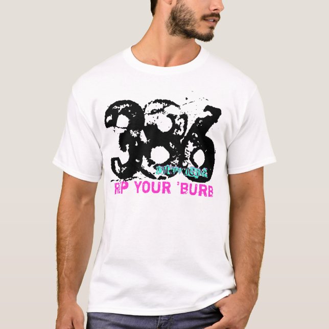 386-REP YOUR 'BURB shirt (Front)