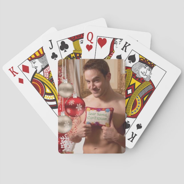 38886B-RA Chris Rockway Christmas Poker Cards (Back)