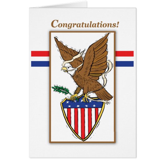 3898 Eagle Emblem Cards (Front)