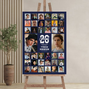 38 Photo Collage 2026 Graduation Foam Board