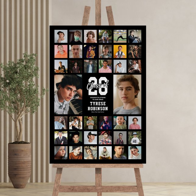 38 Photo Collage 2026 Graduation Foam Board (Creator Uploaded)