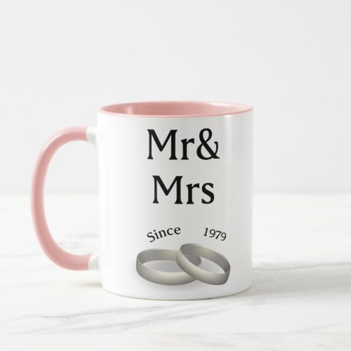 38th anniversary matching Mr And Mrs Since 1979 Mug