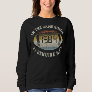 38th Birthday Football Born In 1984 38 Years Old Sweatshirt