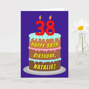 Happy 38th Birthday Cake Topper with Microphone Cheers to 38 Years Old  Party Decoration Thirty-eighth Birthday Decor : Buy Online at Best Price in  KSA - Souq is now Amazon.sa: Grocery