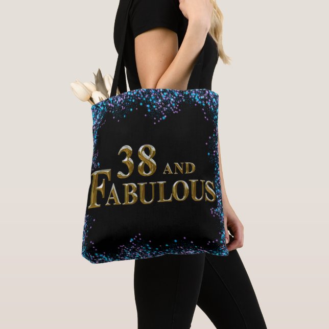 38th  Birthday  Tote Bag (Close Up)