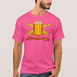 38th Field Artillery w Br Ribbon T-Shirt