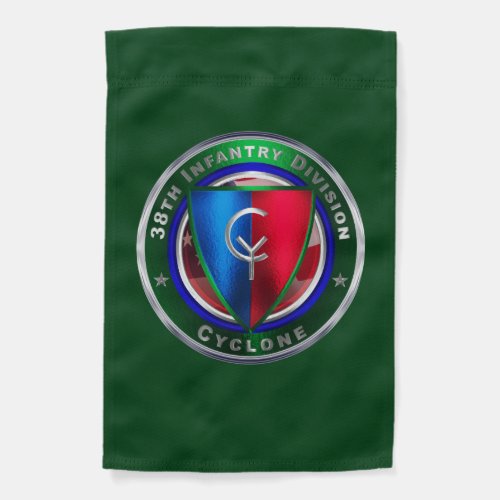 38th Infantry Division Cyclone  Garden Flag