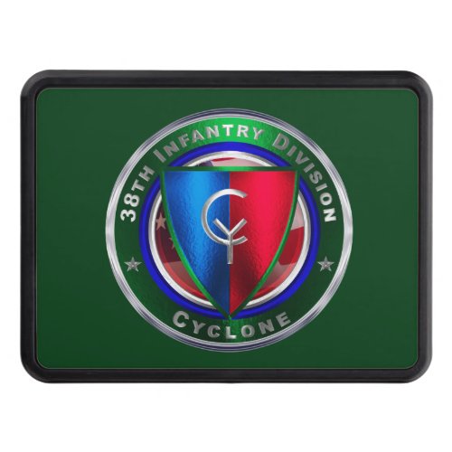 38th Infantry Division Cyclone Hitch Cover