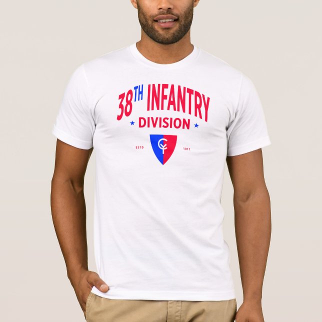 38th Infantry Division - US Military T-Shirt (Front)
