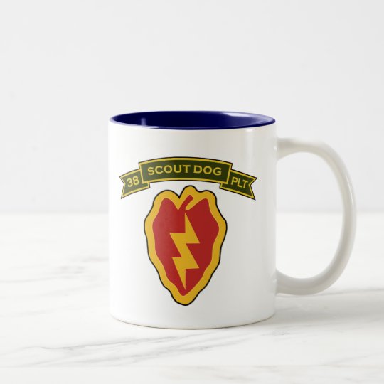 38th IPSD - 25th Infantry Two-Tone Coffee Mug