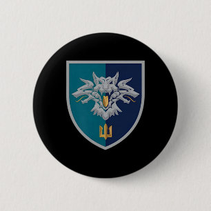 38th Naval Infantry Brigade (ukraine) V2 Ukrainian Button