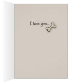 3938 Love You Dog Cards (Inside (Right))