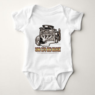 396 L78 Big Block Corvette Engine Baby Bodysuit