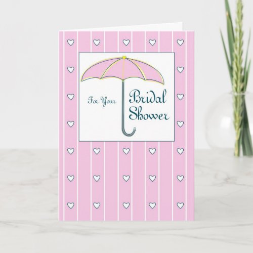 3979 Bridal Shower Umbrella Invitation