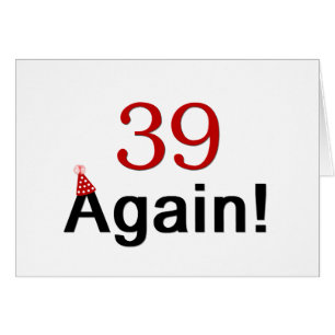 39 Again Cards