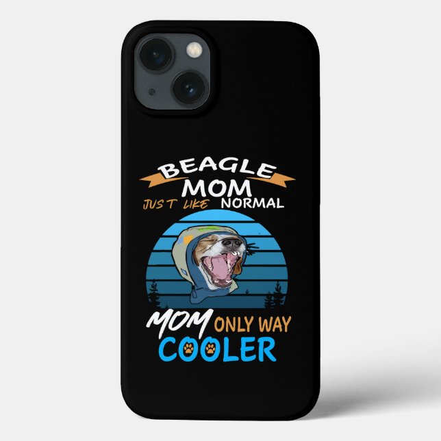 39 Beagle Mom Cooler Case-Mate iPhone Case (Back)