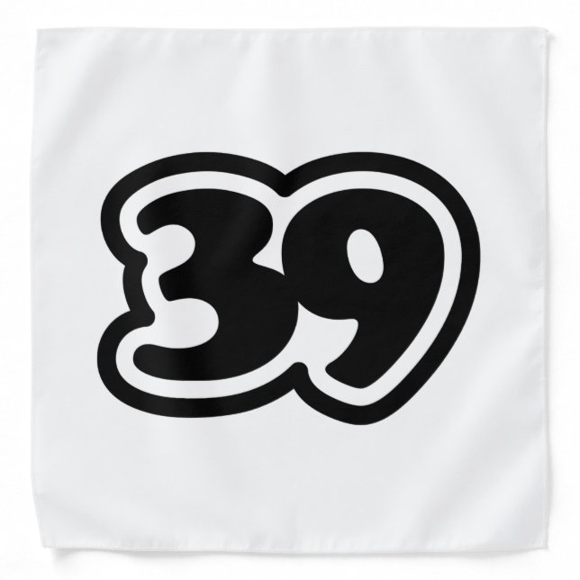 39 Japanese Slang Sankyu Bandana (Front)