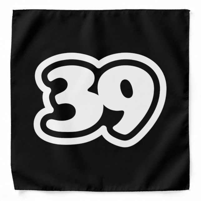 39 Japanese Slang Sankyu Bandana (Front)