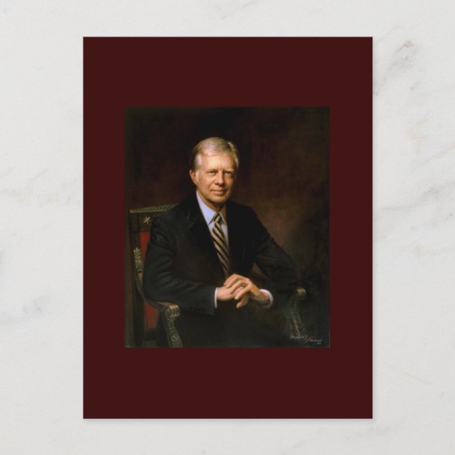 39 Jimmy Carter Postcard (Front)