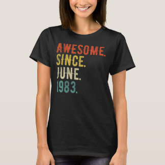 39 Year Old June 1983 1 T-Shirt