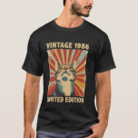 39 Years Old Gift Vintage 1986 Cat Lover 39th Birt T-Shirt<br><div class="desc">39 Years Old Gift Vintage 1986 Cat Lover 39th Birthday</div>