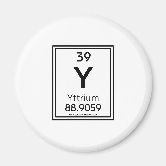 39 Yttrium Magnet (Front)