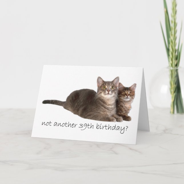 39th birthday card (Front)