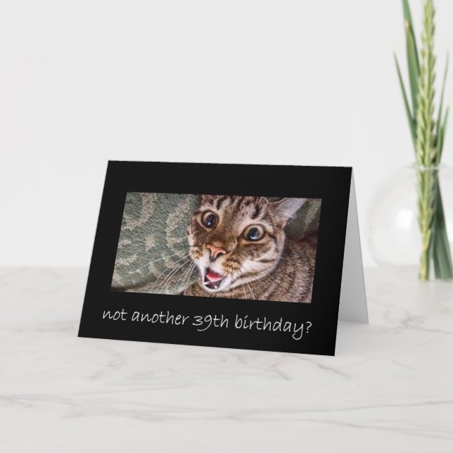 39th birthday card (Front)