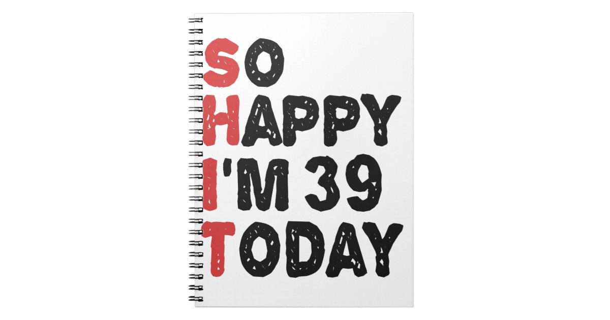 Happy 39th Birthday 39 Today Pop-Up Greeting Card