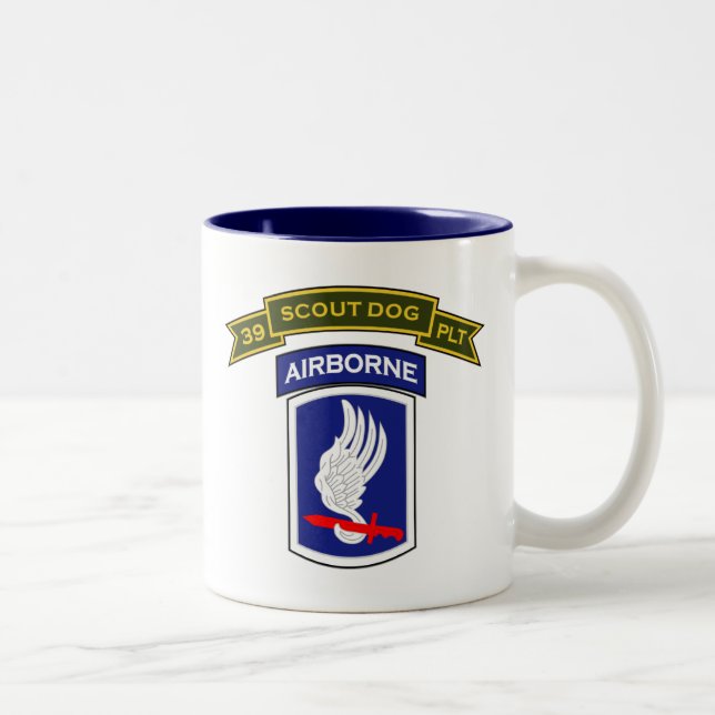 39th IPSD - 173d Airborne Bde (Sep) Two-Tone Coffee Mug (Right)