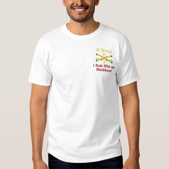 3/11th Cavalry (Your Troop) VSR Sabers Shirt (Front)