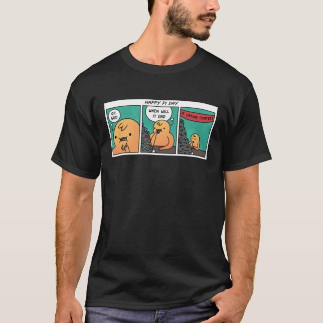 3.1415926 Blaze Pizza Pi Day Design 1.png T-Shirt (Front)