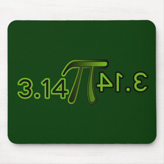 3.14 Backwards Spells Pie Mouse Pad (Front)