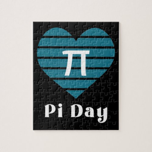 314 Heart Happy Pi Day Jigsaw Puzzle
