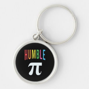 3.14 Humble Pie Pi Pun Funny Math Joke Keychain