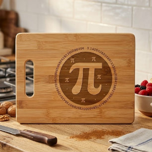3.14 National Pi Day Design - Pi Day Gift Engraved Cutting Board